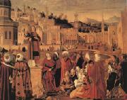 Vittore Carpaccio Stephen Preaching at Jerusalem (mk05) oil